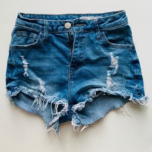 Jean shorts